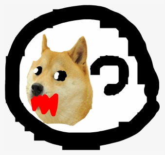 Doge Boo - Cartoon, HD Png Download, Transparent PNG