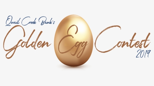 Quail Creek Bank Golden Egg Hunt Logo - Calligraphy, HD Png Download, Transparent PNG