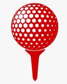 Transparent Yoga Ball Png - Vector Golf Ball Line Art, Png Download, Transparent PNG