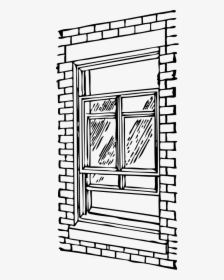 Seeing Through Window Drawing, HD Png Download, Transparent PNG