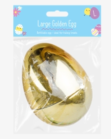Large Golden Refillable Easter Egg - Easter Foam Carrot, HD Png Download, Transparent PNG