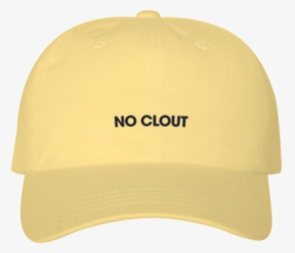 No Clout Dad Hat Yellow - Cloud9, HD Png Download, Transparent PNG