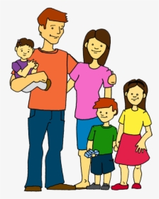 Transparent Family Clipart Black And White - Family Free Clipart, HD Png Download, Transparent PNG