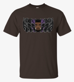 Black Panther Mask T-shirt - T-shirt, HD Png Download, Transparent PNG