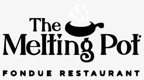 The Melting Pot Logo Black And White, HD Png Download, Transparent PNG