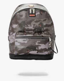 Sprayground Black Panther Camo Emperor - Sprayground Leather Bags Black, HD Png Download, Transparent PNG