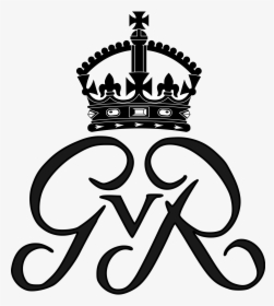 Crowns Clipart King Drawing - George V Royal Cypher, HD Png Download, Transparent PNG