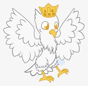 Drawing Eagles Crown - Cartoon, HD Png Download, Transparent PNG