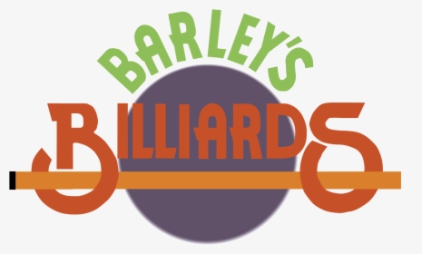 Barley S Billiards Logo Png Transparent - Graphic Design, Png Download, Transparent PNG