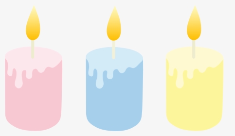 Melting Candle Clipart Candle Wick - Free Candle Clip Art, HD Png Download, Transparent PNG