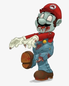 Transparent Cute Zombie Clipart - Mario Bros Zombie Png, Png Download, Transparent PNG