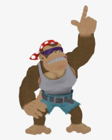 Download Zip Archive - Funky Kong Mario Bros, HD Png Download, Transparent PNG