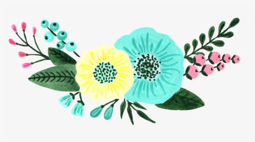 Mint Green Flower Clipart, HD Png Download, Transparent PNG