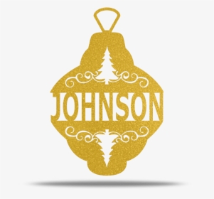 Customizable Metal Christmas Ornament - Illustration, HD Png Download, Transparent PNG