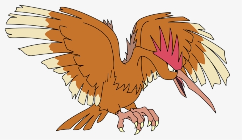 Transparent Spearow Png - Fearow Pokemon, Png Download, Transparent PNG