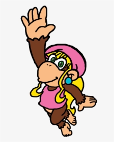 Transparent Pep Squad Clipart - Dixie Kong King Of Swing, HD Png Download, Transparent PNG