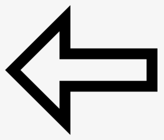 File Simpleicons Interface Arrow - White Arrow Pointing Left Png, Transparent Png, Transparent PNG