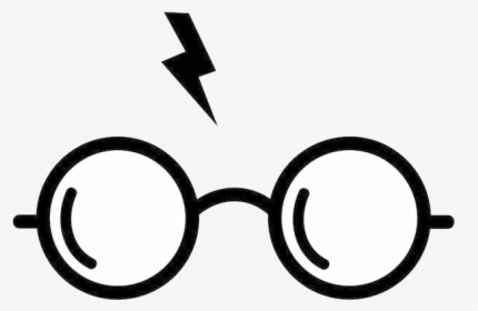 Harry Potter Glasses Graphics Design Dxf Eps Cdr Ai - Transparent Background Harry Potter Png, Png Download, Transparent PNG