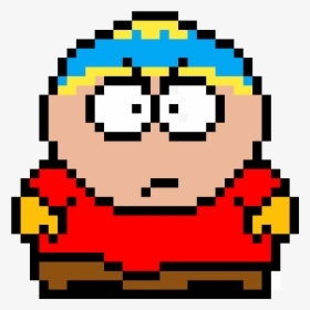 Cartman South Park Minecraft , Png Download - Grid Minecraft Pixel Art, Transparent Png, Transparent PNG