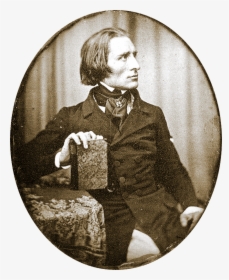 Franz Liszt 1843, HD Png Download, Transparent PNG