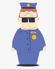 Officerbarbrady - Police Man South Park, HD Png Download, Transparent PNG