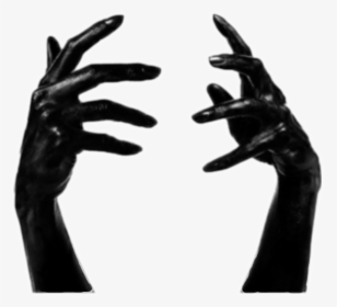#horror #hands #black #dark - Black Horror Hand Png, Transparent Png, Transparent PNG