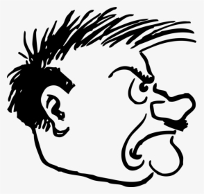 Clip Art Nazi Germany The Holocaust - Side Of A Cartoon Face, HD Png Download, Transparent PNG