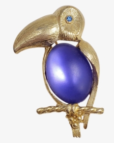 Sarah Coventry Blue Jelly Belly Tucan Bird Pin Brooch - Gemstone, HD Png Download, Transparent PNG