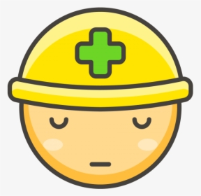 Construction Worker Emoji - Clip Art, HD Png Download, Transparent PNG