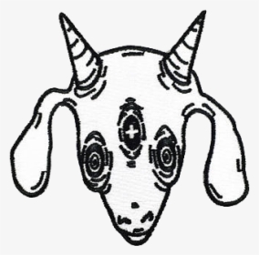 Three Eyed Goat Patch - Sketch, HD Png Download, Transparent PNG