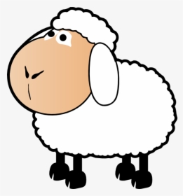 Sheep With A Colored Face Svg Clip Arts - Transparent Background Sheep Clip Art, HD Png Download, Transparent PNG