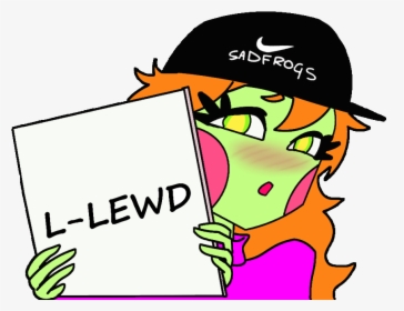 L-lewd Sign , Clipart , Png Download, Transparent Png, Transparent PNG