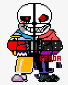 Killer Sans Pixel Art, HD Png Download , Transparent Png Image - PNGitem