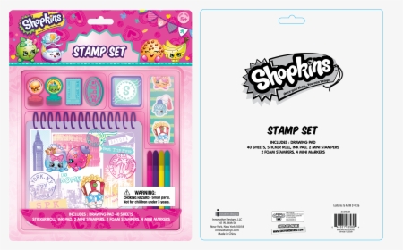 Shopkins Stamp Kit - Graphic Design, HD Png Download, Transparent PNG