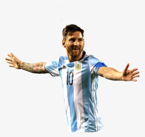 Transparent Messi Argentina Png - Lionel Messi In Argentina Jersey, Png Download, Transparent PNG