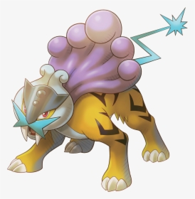 243raikou Pokemon Super Mystery Dungeon - Prachin Pokemon In New, HD Png Download, Transparent PNG