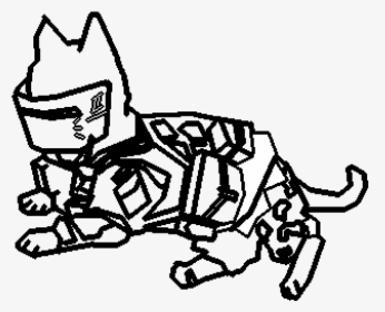 Tachanka Cat - Sketch - Drawing, HD Png Download, Transparent PNG