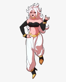 Android 21 Drawing, HD Png Download, Transparent PNG