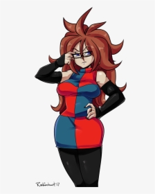 Android 21 From Dragon Ball Fighterz By Radlionheart - Android 21 Sexy Png, Transparent Png, Transparent PNG