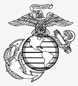 Marine Corps Logo Svg, HD Png Download, Transparent PNG