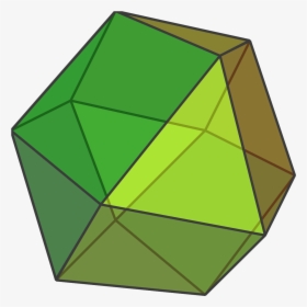 Bicupola Geometry Wikipedia - 截 半 立方體, HD Png Download, Transparent PNG