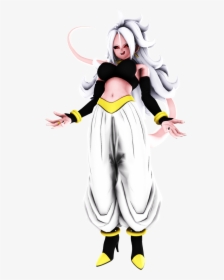 #majin #android21 #freetoedit - Cartoon, HD Png Download, Transparent PNG