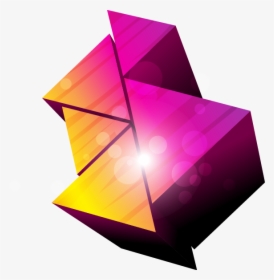 Mosaic Vector Prism Pattern - กราฟิก เวก เตอร์ สามเหลี่ยม, HD Png Download, Transparent PNG