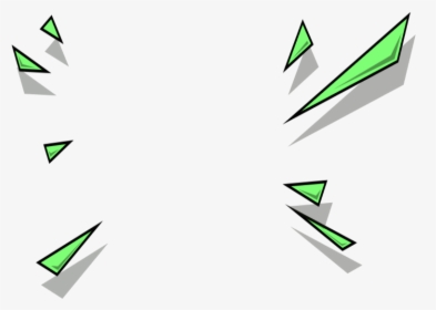#mq #green #triangle #triangles #cracked - Graphic Design, HD Png Download, Transparent PNG