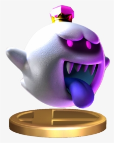 Image King Boo Trophy Ssbriotpng Fantendo Nintendo - King Boo Luigi's Mansion, Transparent Png, Transparent PNG