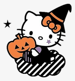 Halloween Hello Kitty Transparent, HD Png Download, Transparent PNG