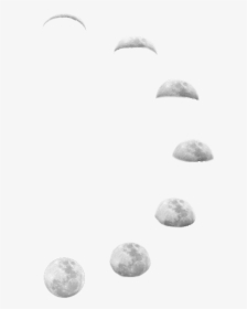 Moon Phases No Background, HD Png Download, Transparent PNG