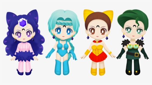 Sailor Moon Drops Characters, HD Png Download, Transparent PNG