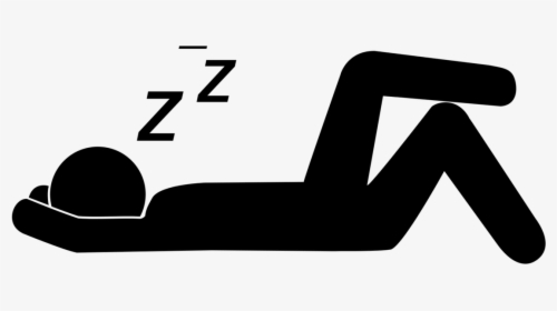 Sleep Icon 0 - Man Sleeping Icon, HD Png Download, Transparent PNG