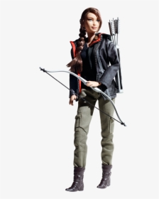 Katniss Everdeen Doll By Mattel - Katniss Everdeen Doll, HD Png Download, Transparent PNG